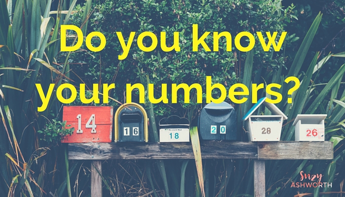 Do you know your numbers?