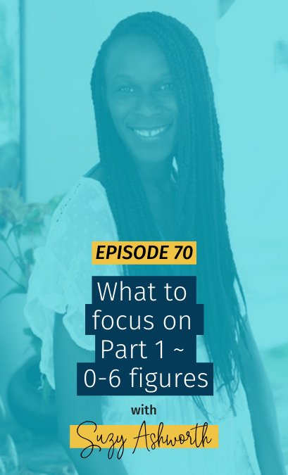 070 What to focus on ~ Part 1: 0-6 figures